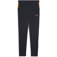Puma Individual Cup Tracksuit Bottoms Juniors Navy/Orange