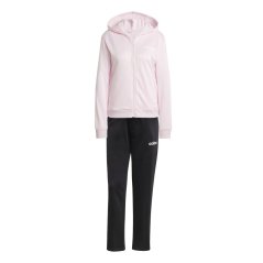 adidas Women's Linear Full Tracksuit Clear Pink
