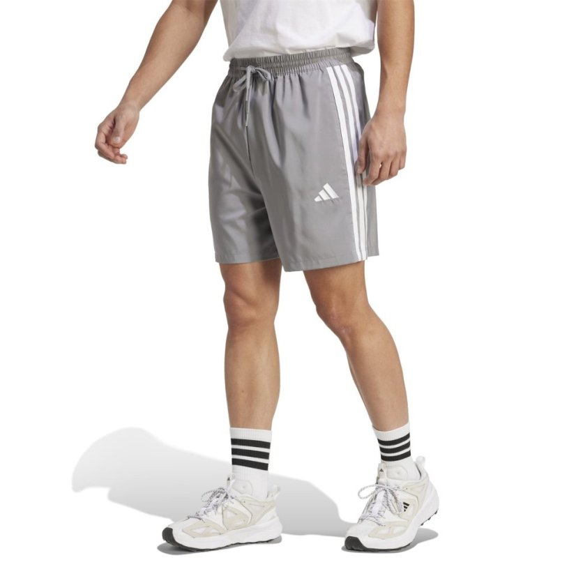 adidas Essentials 3-Stripes Shorts MedGrey/Black