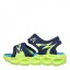 Skechers Lighted River Sandal W Flame Detail Low-Top Trainers Boys Navy/Lime