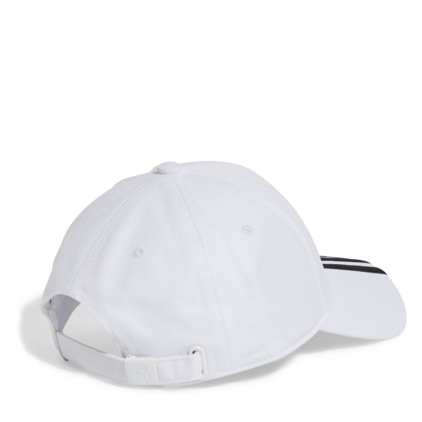 adidas Real Madrid Baseball Cap Adults White/Black