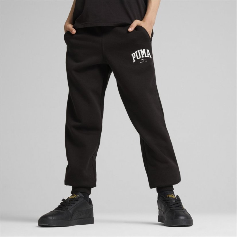 Puma Unisex Kids' Squad Closed Hem Fleece Joggers Puma Black