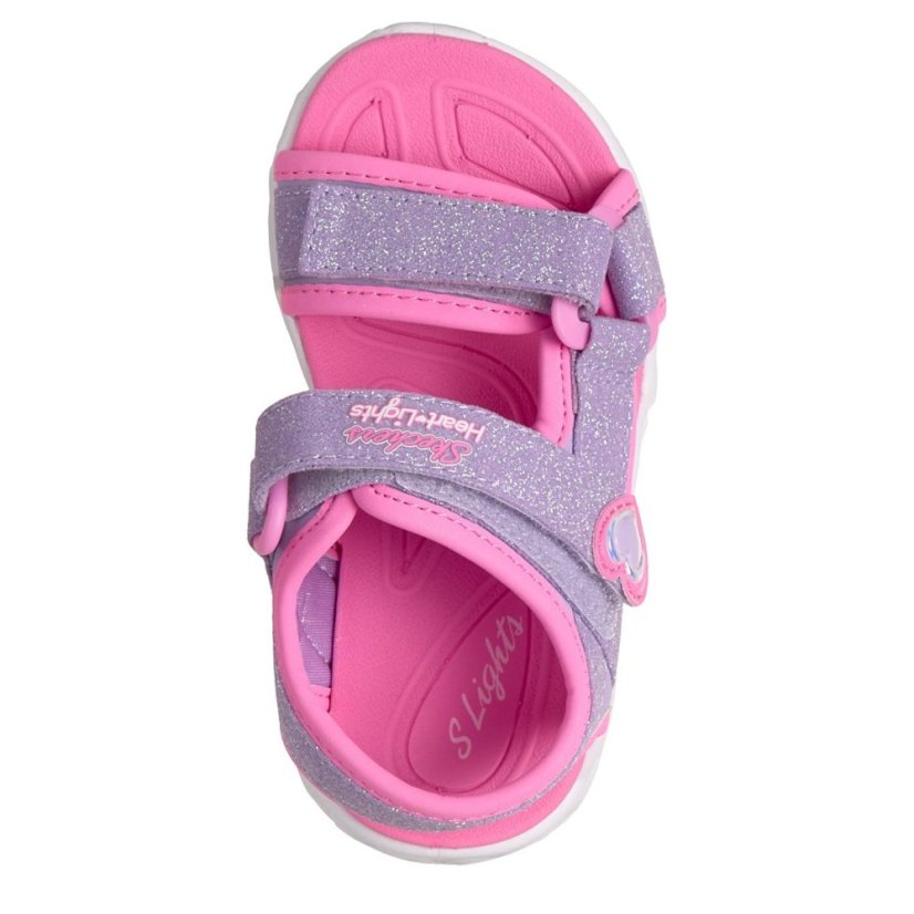 Skechers Kids' Flat Sandals Lavender/Pink