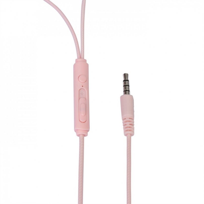 No Fear Wired Earphones Rose Gold
