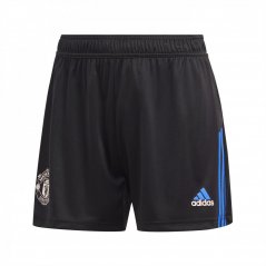 adidas Manchester United Training Shorts 2022/2023 Adults Black/Blue