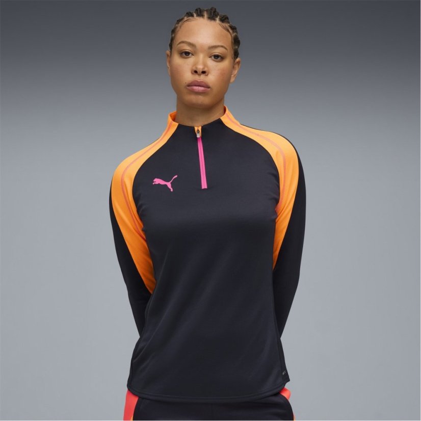 Puma Blaze Training Top Womens Navy/Orange