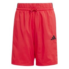 adidas Essential Woven Shorts Juniors Red/Black