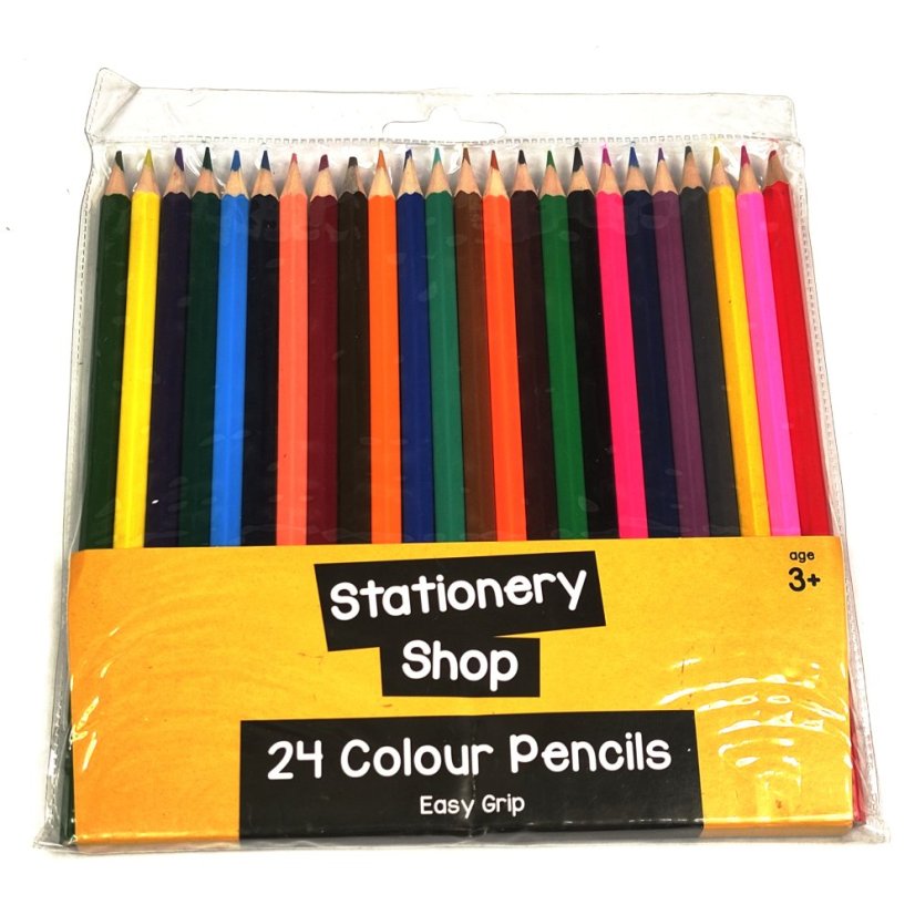 Heatons 24 Pack Colour Pencils