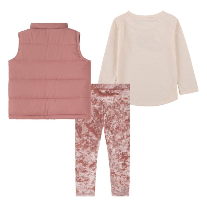 Nike Kids' 3 Piece Vest Set Gilets Red Stardust