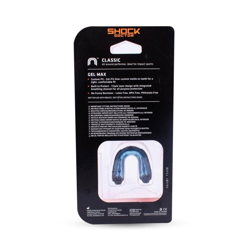 Shock Doctor Gel Max Mouth Guard Smoke