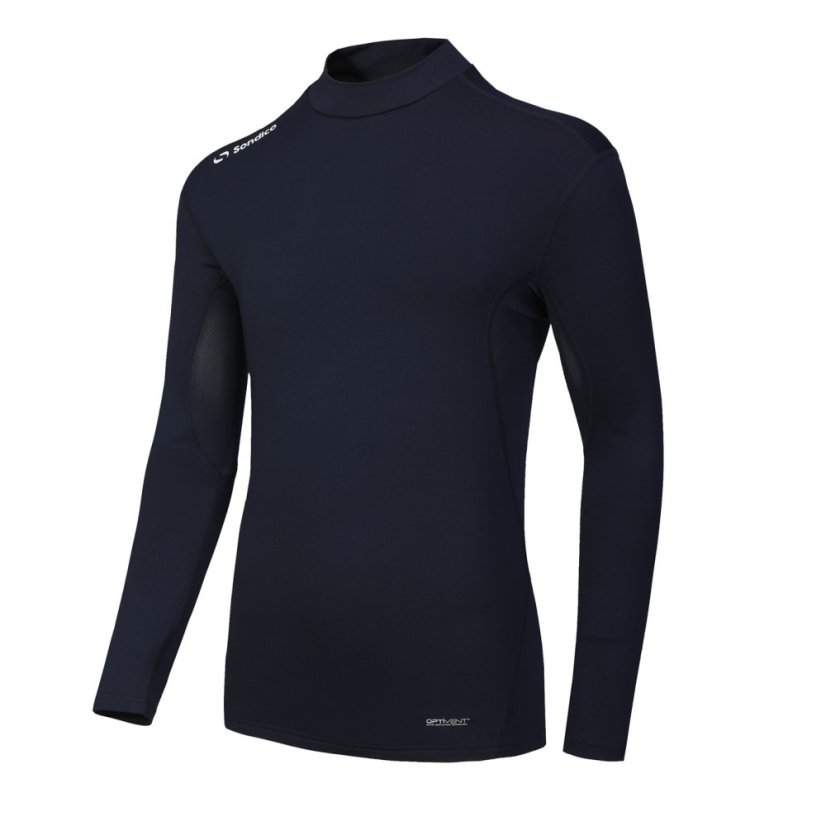 Sondico Base Mock Neck Mens Navy