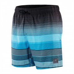 Speedo Stripe Water pánské šortky Black/Blue