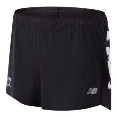 New Balance RC 3 Inch Running Short Womens Black Graphic