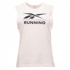 Reebok Specialized Running Sleeveless T-Shirt Fema Vest Womens Pink