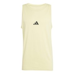 adidas Essentials Small Logo Tank Top Mens Yellow/Black