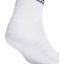 adidas 3 Pack Ankle Socks Unisex Juniors White
