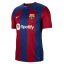 Nike Barcelona Home Shirt 2023 2024 Adults Blue/Red