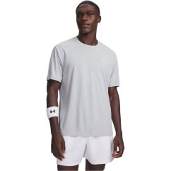Under Armour Tech™ 2.0 Short Sleeve pánske tričko Tape Grey/Lime