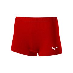 Mizuno Unisex Kids' Performance Netball Shorts Red