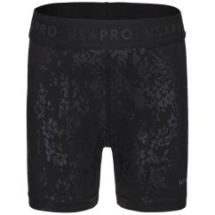USA Pro USA Pro 3 Inch Training Shorts Junior Girls Animal