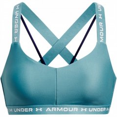 Under Armour Armour Crossback Low Impact Sports Bra Blue