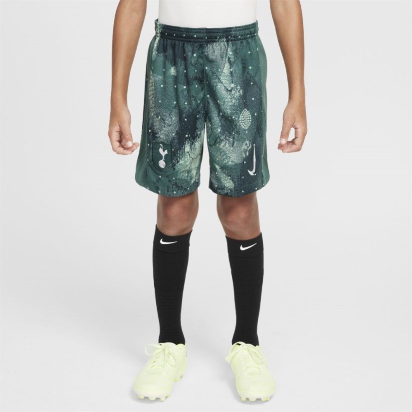 Nike Tottenham Hotspur Third Shorts 2024 2025 Juniors Green