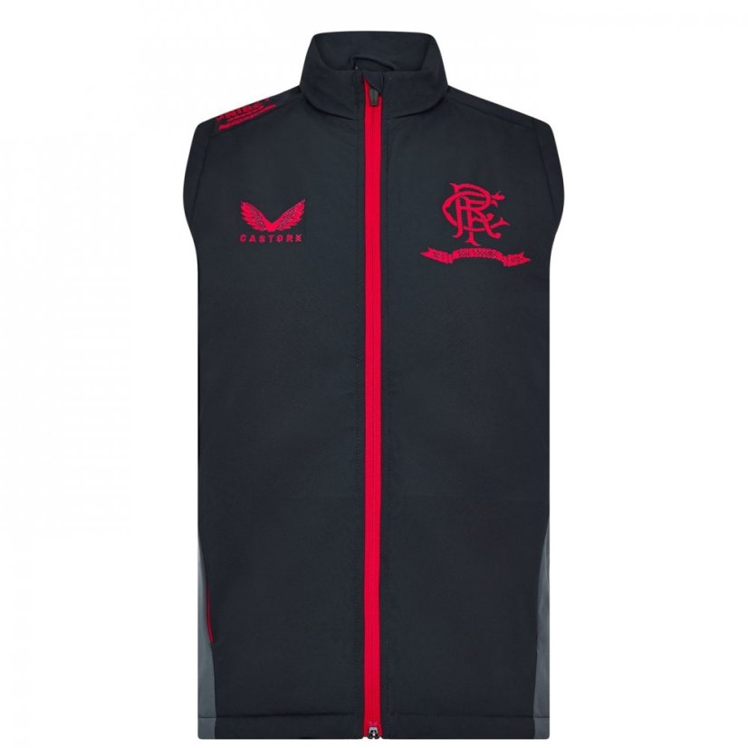 Castore Rangers FC Hybrid Gilet Womens Black