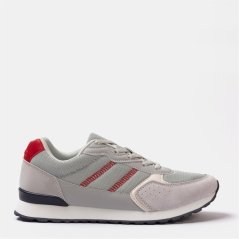 Donnay Bob Trainers Mens Light Grey