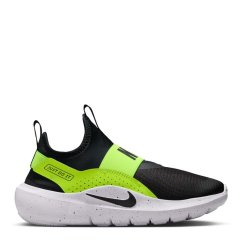 Nike Flex Runner 4 Shoes Juniors Black/Volt