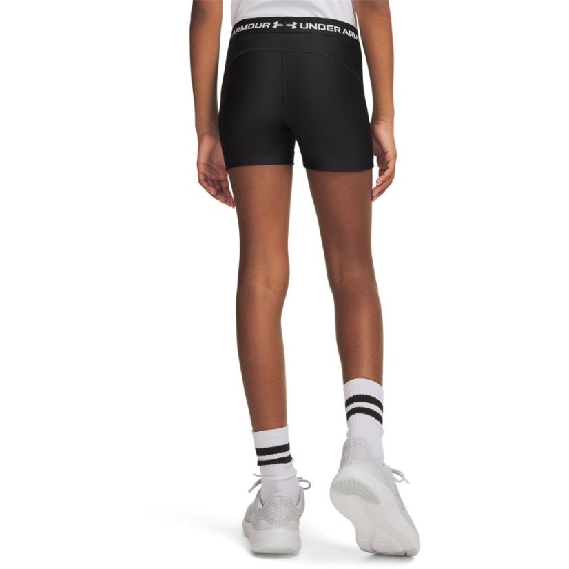 Under Armour Kids HeatGear® Performance Gym Shorts Black/White