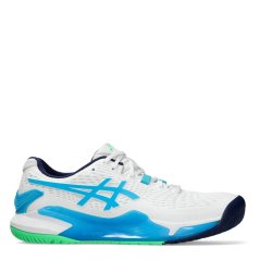 Asics Resolution 9 Jn99 White/Aqua
