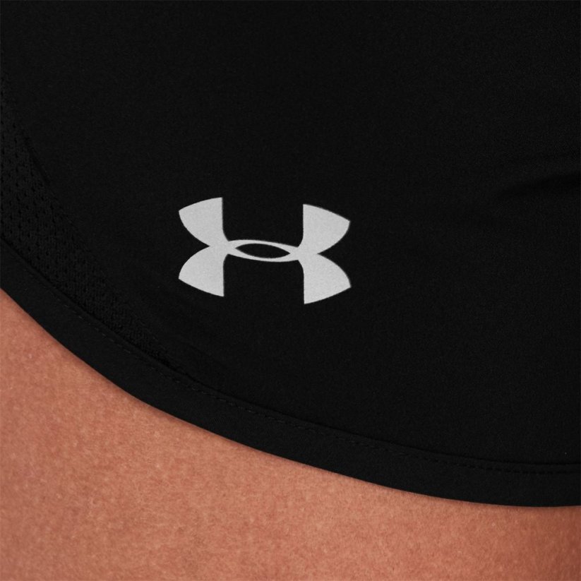 Under Armour Fly By 2 Shorts Womens Black