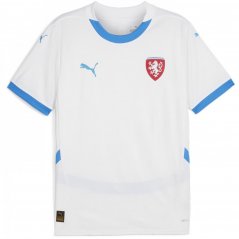Puma Czech Republic Away Shirt 2024 Adults White/Blue