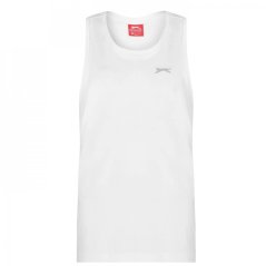 Slazenger Muscle Vest Mens White