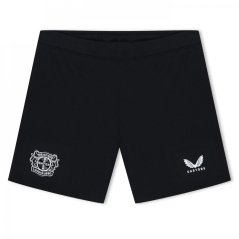 Castore Unisex Kids' Bayer Leverkusen Away Licensed Football Shorts Black