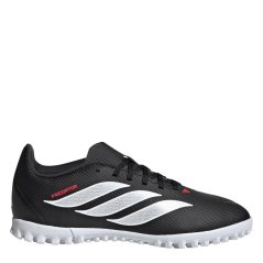 adidas Kids' Predator Club Astro Turf Football Boots Black/Red