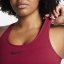 Nike Dri-FIT Swoosh Women's High-Support Non-Padded Adjustable Sports Bra Pomegranate