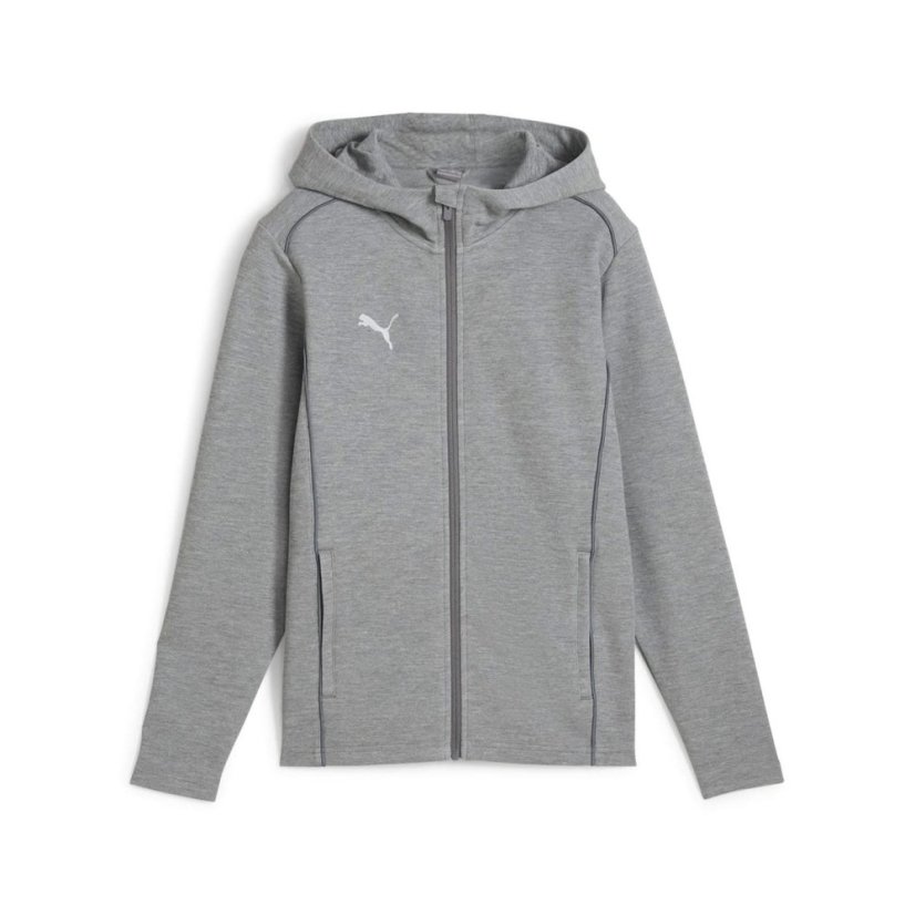Puma TeamFINAL Casuals Hooded Jacket Grey