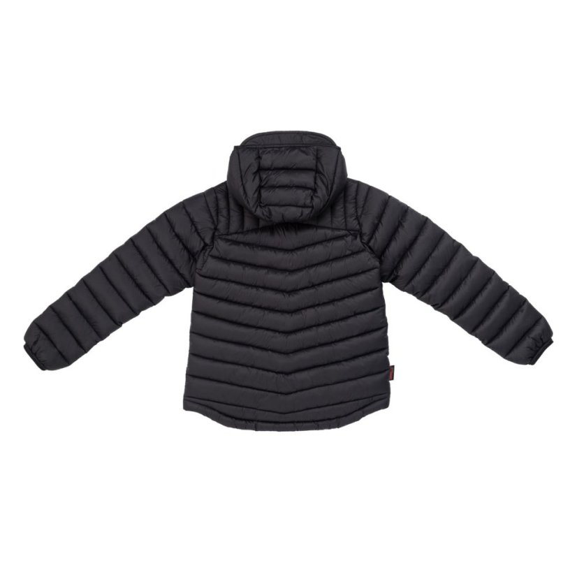 Karrimor Kids' HotRock THERMOLITE Wind Resistant Hooded Down Jacket Black