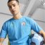 Puma Manchester City FC Training Shirt 2024 2025 Adults Blue