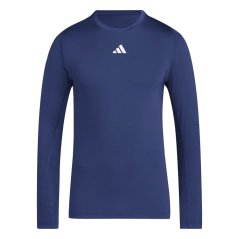 adidas Techfit AEROREADY Long Sleeve Long-Sleeve Top Sn99 navy blue 2