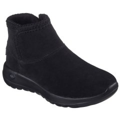 Skechers Classic Chugga W Crochet Trim Ankle Boots Womens BBK