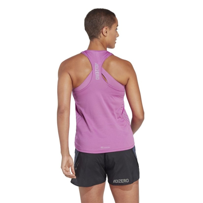 adidas Parley Adizero Run Tank Top Pulse Lilac