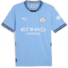Puma Manchester City Home Shirt 2024 2025 Adults Blue