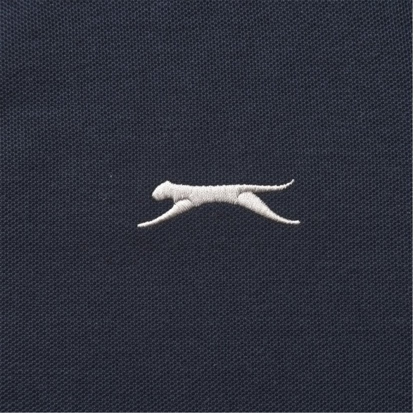 Slazenger Tipped pánské polo tričko Navy