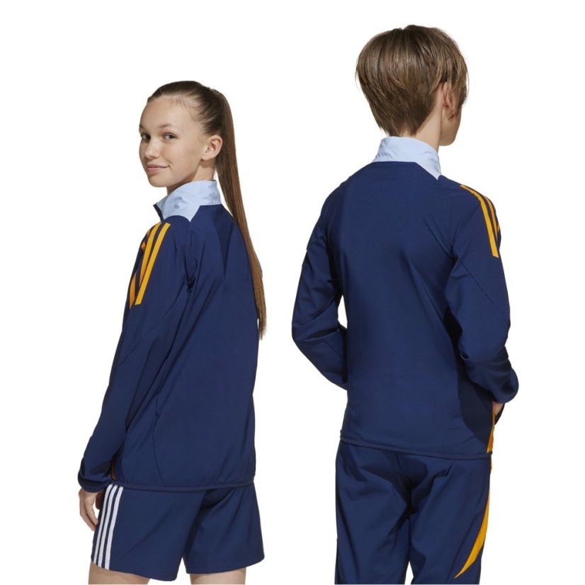 adidas Unisex Kids Real Pre Jk Licensed Tracksuit Top Team Navy Blue
