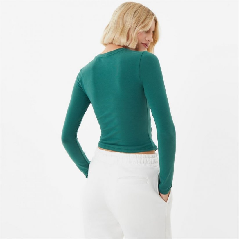 USA Pro Lounge L/S Top Forest Green
