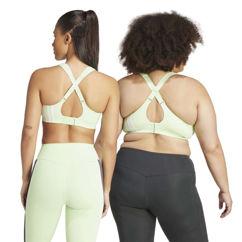 adidas TLRD Impact Training High-Support Bra Green