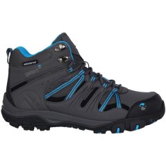 Gelert Horizon Waterproof Walking Boots Juniors Charcoal/Blue