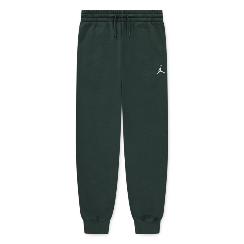 Air Jordan Kids' Brkln Open Hem Fleece Joggers Midnight Green